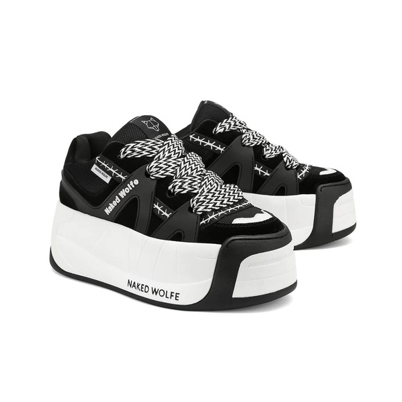 Naked Wolfe Shoes - Naked Wolfe Slider Black (Sneakers)